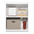 thumbnail image 5 of Furinno GRUEN 2-Tier Small Bookcase with Open Shelf 8.3 x 21.8 x 27 White, 5 of 5