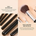 thumbnail image 3 of Fofosbeauty 15Pcs Travel Makeup Brushes set with Bag Makekup Tools Foundation Blending Blush Eyeliner Shadow Brow Concealer Brushes Kit Black, 3 of 6
