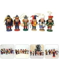 thumbnail image 4 of Gymnture 6PCS Nutcracker Xmas Hanging Soldier Ornaments for Indoor Winter Decor, 4 of 11