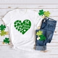 thumbnail image 2 of Gibobby Playeras Niñas Día de San Patricio Camisetas de manga corta con cuello redondo para niños y niñas, camisetas estampadas para niños （E， 6-7 Años), 2 of 5
