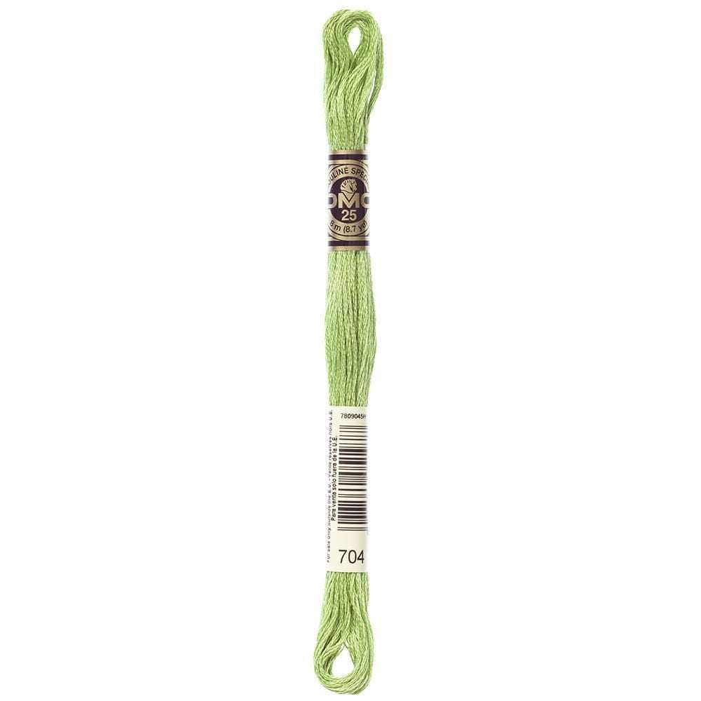 DMC Green Cotton 6 Strand Floss 8m
