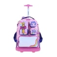 thumbnail image 1 of Mochila Chenson Con Ruedas Y Luces Led Vania Bachur Escolar Primaria Lapi VB71059-9, 1 of 1