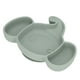 thumbnail image 1 of Platos divididos de silicona con succión, plato de succión para bebé, lindo plato de succión para bebé con forma de elefante, diseño revolucionario, 1 of 14