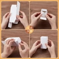 thumbnail image 3 of 50 cajas de regalo de papel, cajas de cartón rectangulares blancas de 2x2x4 pulgadas, 3 of 9
