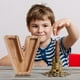 thumbnail image 3 of Piggy-Bank for Kids Boys Girls Large Piggy Banks 26 English Alphabet Letter,Personalized Wooden,Transparent Money Saving Box (1 Pc), 3 of 9