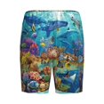thumbnail image 7 of Daiia Sea World Mens Woven Stretch Pajama Short,Short Pajama Pants-4X-Large, 7 of 7