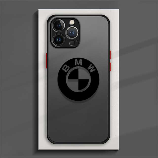 Funda de teléfono mate de TPU para Apple iPhone 11 12 13 14 Pro Max XR 7 Plus X 8 Mini XS 12mini 13mini BMW-m-power Fivean unisex