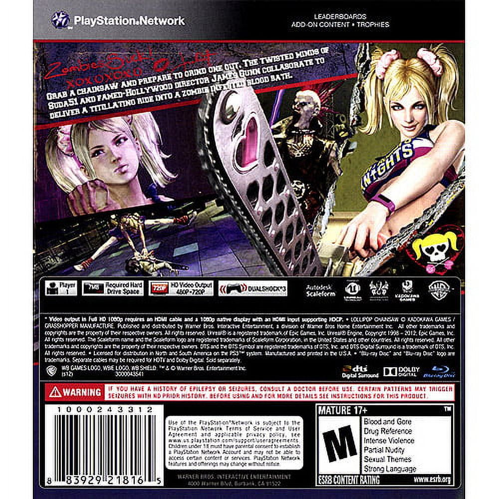 Lollipop Chainsaw  PlayStation 3 