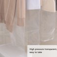 thumbnail image 2 of VONKY Disposable Clear Plastic Dust-proof Bag Clothes Coat Hanging Cover Moisture-proof Storage Pouch M, 2 of 6