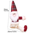 thumbnail image 2 of Boucle de Rideau pour Événements et Fêtes à la Maison - Accessoire d'Embrasse de Rideau en Polyester à Imprimé Festif de Noël, 2 of 5