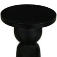 thumbnail image 5 of Tia 12 Inch Round Side End Table with Turned Pedestal Base- Mango Wood, 5 of 5