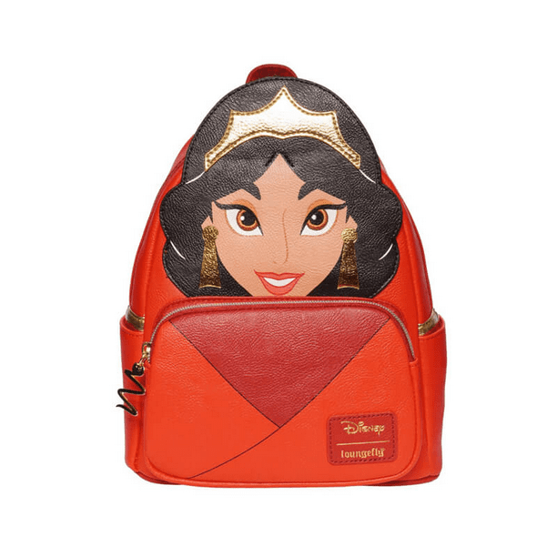 Disney Aladdin - Princess Jasmine Red Outfit Cosplay Backpack Mini (Entertainment Earth Exclusive) Loungefly