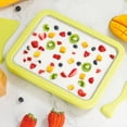 thumbnail image 4 of Máquina para Hacer Yogur Congelado de Acero Inoxidable, Máquina para Hacer Yogur Helado Instantáneo con 2 Espátulas, Sorbete de Frutas para Helado Verde, 4 of 7