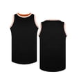 thumbnail image 2 of Agkizg Boys Mesh Basketball Tee Solid Quickly Dry Tank Top for Kids Breathable Sleeveless Sports Shirt, Sizes 4-5 Years, 2 of 6