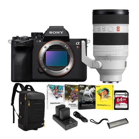 Sony a7R V Mirrorless Camera with Sony FE 50-150mm f/2 GM Lens Bundle with Accessories (7 Items)