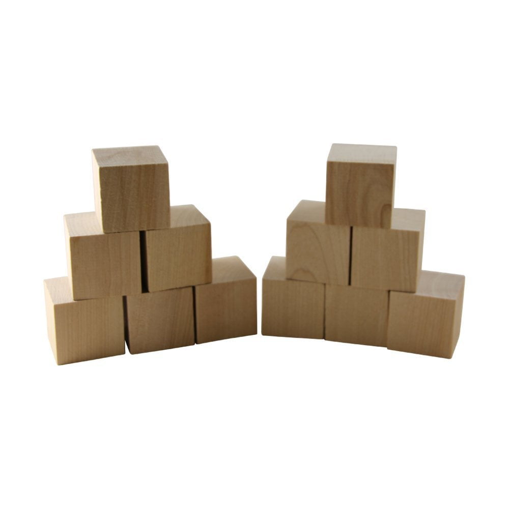 Wooden Cubes 1 5 Inch Baby Wood Square Blocks For Puzzle Wooden Cubes 1 5 Inch Baby Wood Square Blocks For Puzzle Making Crafts And Diy Projects 24 Pieces By Com