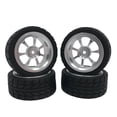 thumbnail image 1 of 4pcs Neumáticos de rueda para WLTOYS 144001 1/14 A959 Accesorios Zulema ruedas de neumáticos de coche rc, 1 of 8