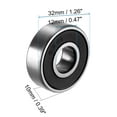 thumbnail image 5 of Unique Bargains 6201-2RZ Single Sealed Deep Groove Ball Bearing 12mm x 32mm x 10mm Chrome Steel, 5 of 5