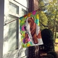 thumbnail image 2 of Carolines Treasures SC9452CHF Basset Hound Easter Eggtravaganza Flag Canvas, Large, Multicolor, 2 of 2