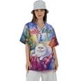 thumbnail image 4 of Watercolor Hello Winter Persian Chill Christmas Welcome Hawaiian Shirt Breathable Summer Unisex Merch Cat Lover Kitten Owner Gifts - 00016, 4 of 6
