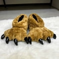 thumbnail image 6 of gcong Women Plush Animal PAW Slippers Funny Novelty Cute claw Slippers Cozy Furry Warm Memory Foam Slippers Gifts for Halloween Christmas Winter, 6 of 6