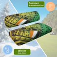 thumbnail image 5 of HUIACONG Hibiscus Floral Breathable Golf Cart Seat Covers 2 Piece for EZGO TXT RXV Club Car DS Club Car Seats, Comfortable Non-Slip Material Golf Cart Seat Covers 2 Pack, 5 of 7