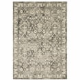 thumbnail image 2 of 8' X 11' Grey Beige Tan And Brown Oriental Power Loom Stain Resistant Area Rug, 2 of 5