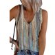 thumbnail image 2 of Camiseta sin mangas con escote en V profundo, camiseta sin mangas con cuello en V profundo para mujer, camiseta sin mangas con cuello en V profundo, instalación sin esfuerzo, 2 of 7