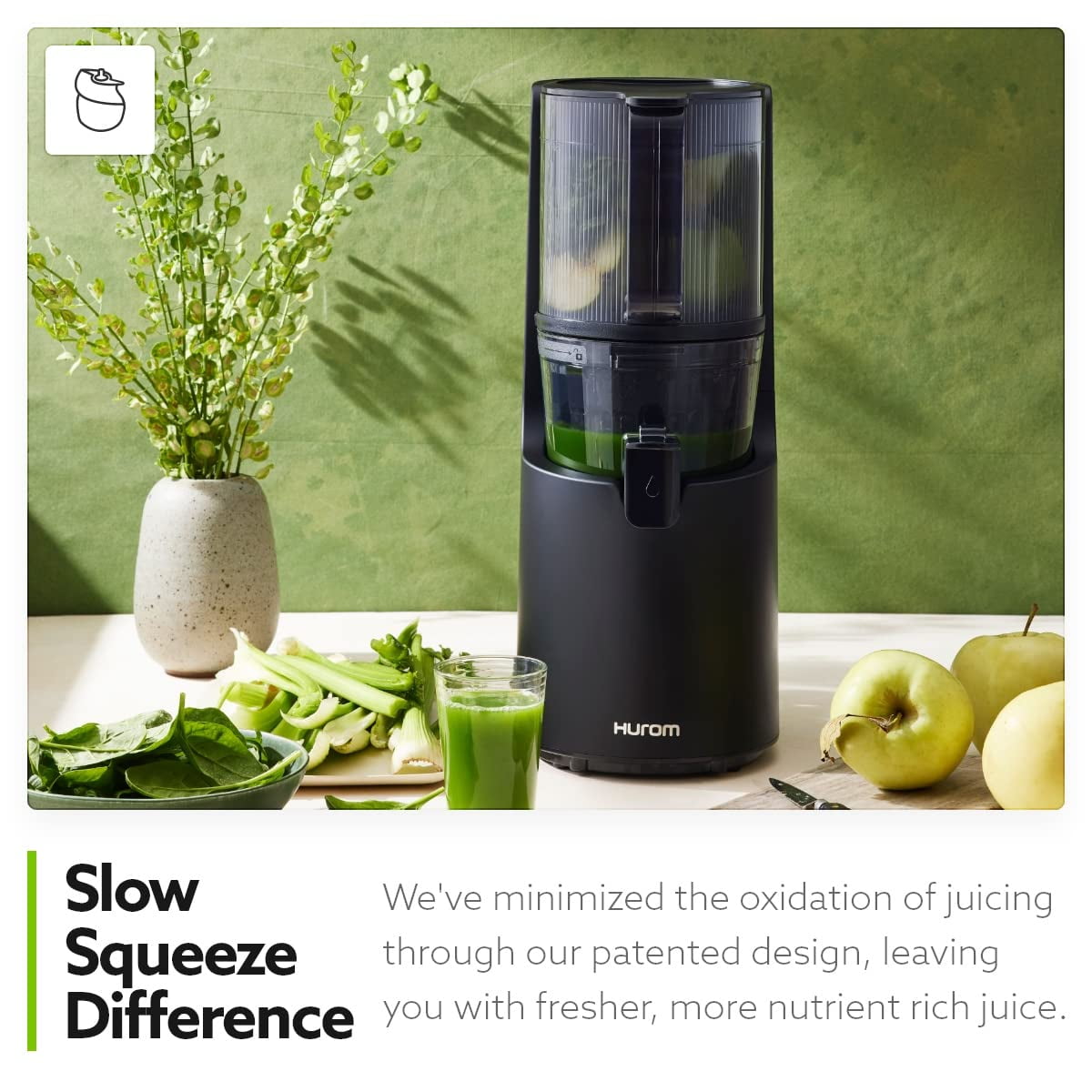 Hurom H200 Easy Clean Self-Feeding Slow Juicer - Walmart.com
