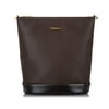Pre-Owned Burberry Shoulder Bag Calf Leather Brown