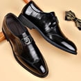 thumbnail image 2 of Men's Plain Toe Business Formal Shoes for Wedding 2026 Collection, 2 of 4