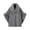 C_ Gray Capes & Cloaks, variant on UTSJKR Women Large Faux Fur Collar Cape Coat Textured Fabric Buckle Fasten Loose Poncho Jacket for Winter Daily Look Black