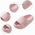 thumbnail image 6 of TOWED22 Kids Cloud Slides Boys Girls Pillow Slippers Shower Slip on Slide Sandals(Pink,2), 6 of 6