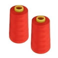 thumbnail image 2 of Red Sewing Thread, Serger Thread Sturdy Durable Widely Used Polyester Material Vibrant Color  For Household For Quilting For Sewing, 2 of 8