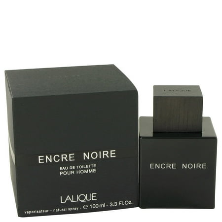 Lalique Encre Noire Eau De Toilette Spray, Cologne for Men, 3.4 Oz