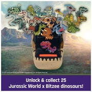 Bitzee, Jurassic World Interactive Toy, 25 Dinosaurs Inside, Reacts to Touch, Pods Connect