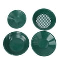 thumbnail image 3 of 4pcs Green Gold Washing Pan, Traditional Gold Pan, For Mining, 3 of 8