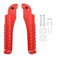 thumbnail image 2 of Foot Pegs Bracket Kit, Easy Installation Foot Rest Bracket Set Aluminium Alloy Stable Grip Rugged  For BT200X CT100U Trail CT200U-EX, 2 of 8