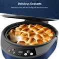 thumbnail image 3 of Elite Gourmet EAF5002N Clamshell Air Fryer Dual Heating Oil-Less Healthy Cooker with 5Qt. Capacity,  1500-Watts, Black, 3 of 9