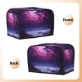 thumbnail image 3 of Fotbe Purple Moon Tree Night Sky for Two Slice Toaster Cover, Fingerprint Protector, Super Soft Appliance Cover And Dust Cover,Bread Dust Cover & Fingerprint Protection, 3 of 7