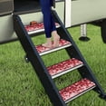 thumbnail image 2 of Yuyamidu Red Heart RV Step Covers 4 Pack RV Camper Step Covers Valentine's Day Camper Step Covers Non-Slip RV Step Rugs RV Stair Covers Keep RV Clean, 2 of 7