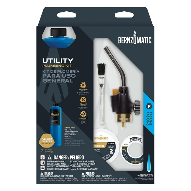 Trigger start torch plumbing kit deals