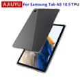 thumbnail image 1 of Case For Samsung Galaxy Tab A8 10.5 inch Tablet X200 X205 S8 S7 11 S6 Lite A7 Cover Transparent TPU Silicone Soft Shell Tab A8 10.5 inch, 1 of 5