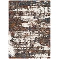 thumbnail image 3 of Mark&Day Area Rugs, 6x9 Dun Modern Shag Dark Brown Area Rug, Brown White Blue Carpet for Living Room, Bedroom or Kitchen (6'7" x 9'), 3 of 7