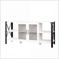 thumbnail image 5 of TV Furniture | Industrial Farmhouse 80 Inch TV Stand | Wood & Metal | Particle Board+MDF | TV Size 70-79 Inches, 5 of 13