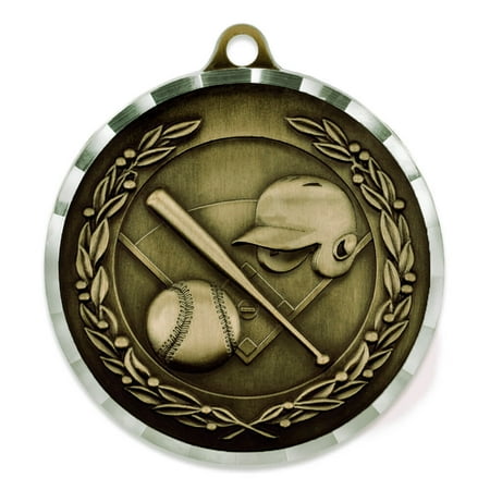 Baseball Medals - Baseball Award Sports Bulk Medal - Gold, Silver and Bronze!