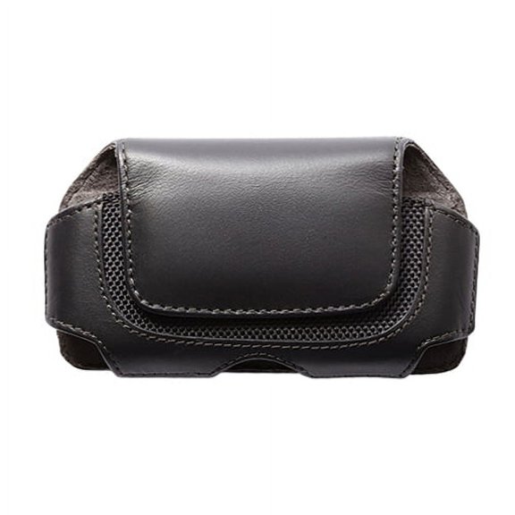 Black Leather Phone Case Side Cover Pouch Holster Swivel Belt Clip 92 for iPhone 5 5C 5S