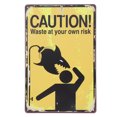 thumbnail image 1 of Warning Caution Sign Danger Sign Caution Safety Sign Warning Sign Metal Safety Sign, 1 of 6