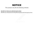 thumbnail image 2 of Transit Auto Front Hub Bearing Assembly Coated Drilled Slotted Disc Brake Rotors and Semi-Metallic Pads Kit for Car Ford F-250 Super Duty F-350 with Single Rear Wheels KBB-103189, 2 of 11