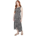 thumbnail image 3 of Larky Lark Womens Etched Medallion Puff Print High Low Dress, 3 of 4